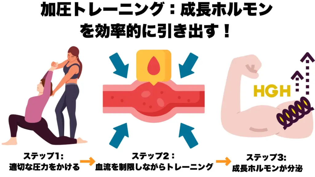 加圧トレーニングとは？原理とメカニズム