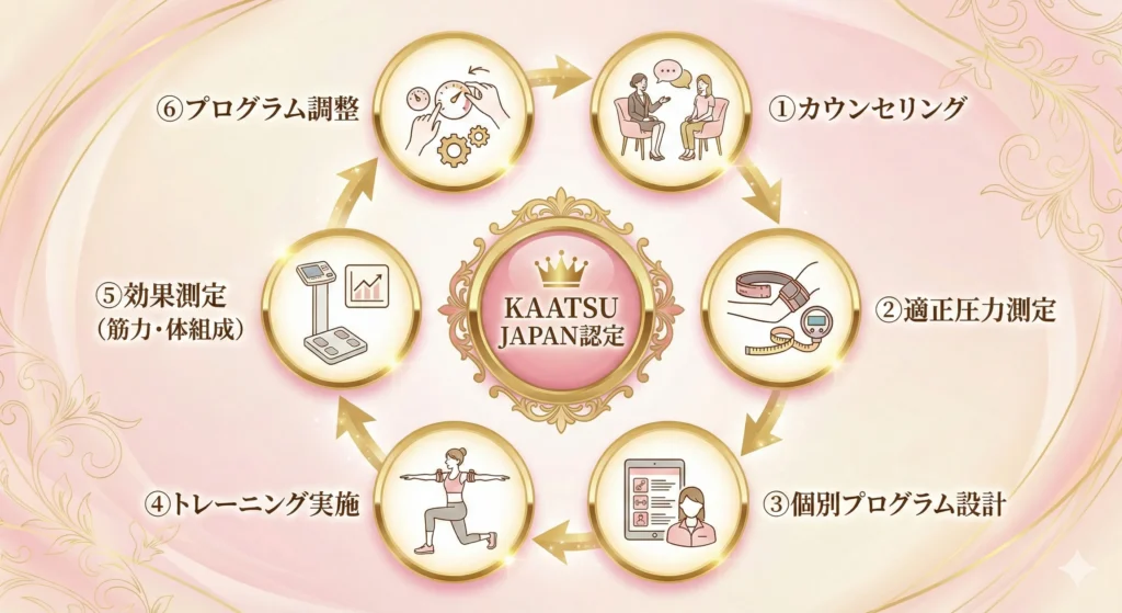 【加圧ビューティーテラス限定】エビデンス×KAATSU JAPAN認定の相乗効果