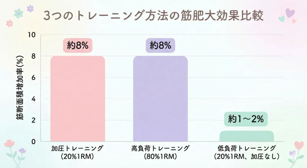 筋肥大効果の科学的検証