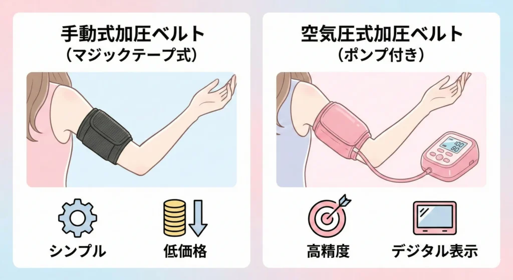 加圧ベルトの選び方