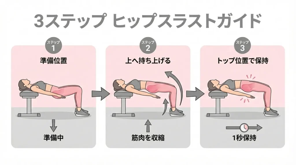ヒップスラストの使い方