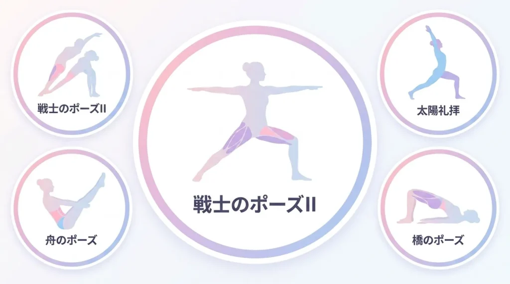 ヨガポーズ図解